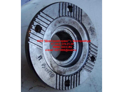 Фланец проходного вала D-165, 4 отв., с насечками, низкий, мелкий шлиц H HOWO (ХОВО) RHAZ9114320205 фото 1 Набережные Челны