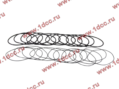 Кольцо уплотнительное гильзы цилиндра (комплект 12 тонких и 12 толстых) двигатель TD226B6G Lonking CDM (СДМ) 01153804/01153805 фото 1 Набережные Челны